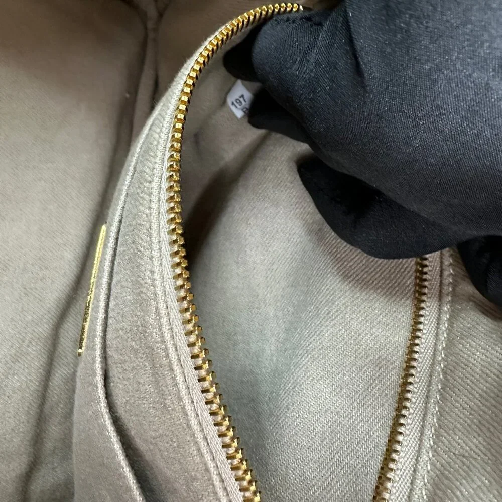 ❌SOLD❌Authentic Prada Canapa Logo/ Enamel Metal Triangle Denim Tote Bag - Picture 11 of 14